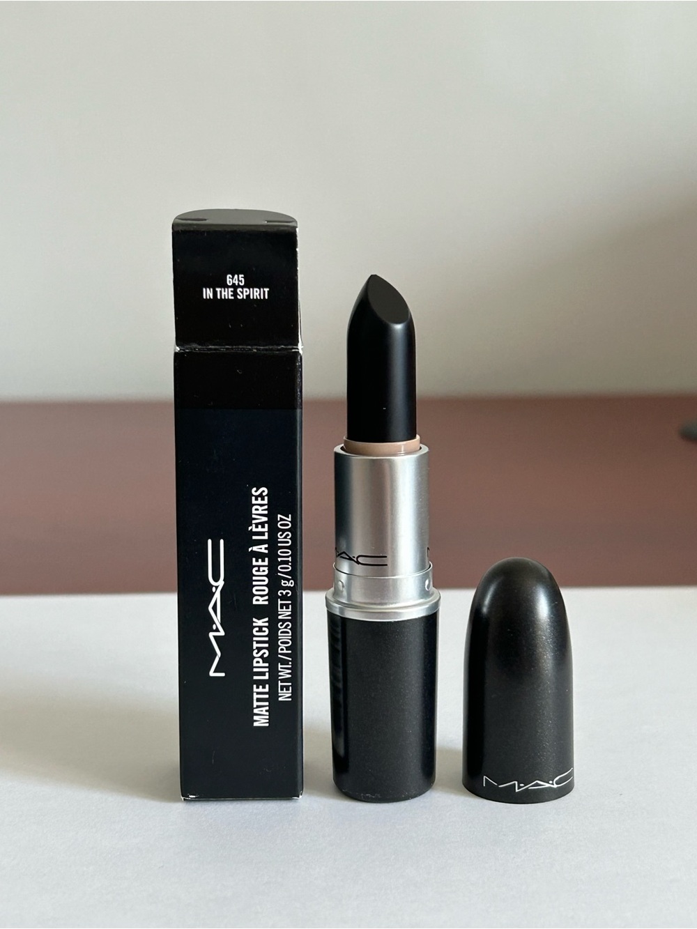 MAC Cosmetics Matte Lipstick - In The Spirit (Black)